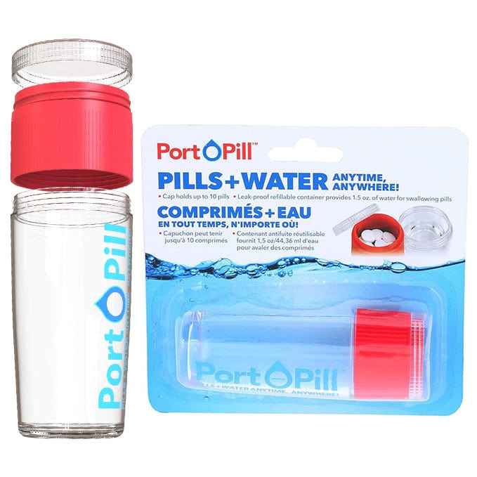 Port O Pill Portable Pill and Water Container  #33033