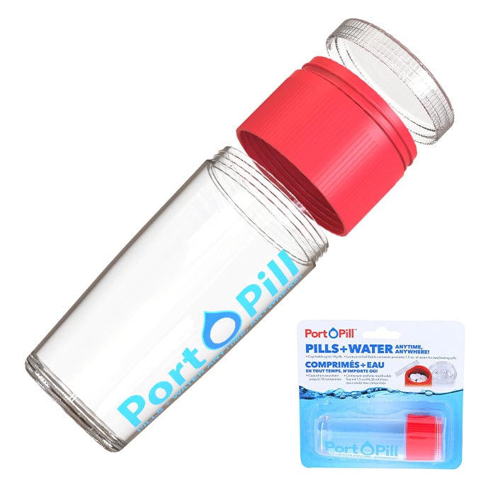 Port O Pill Portable Pill and Water Container #33033