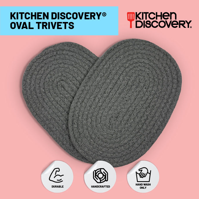 Oval Set 2 - Charcoal Gray  #33316