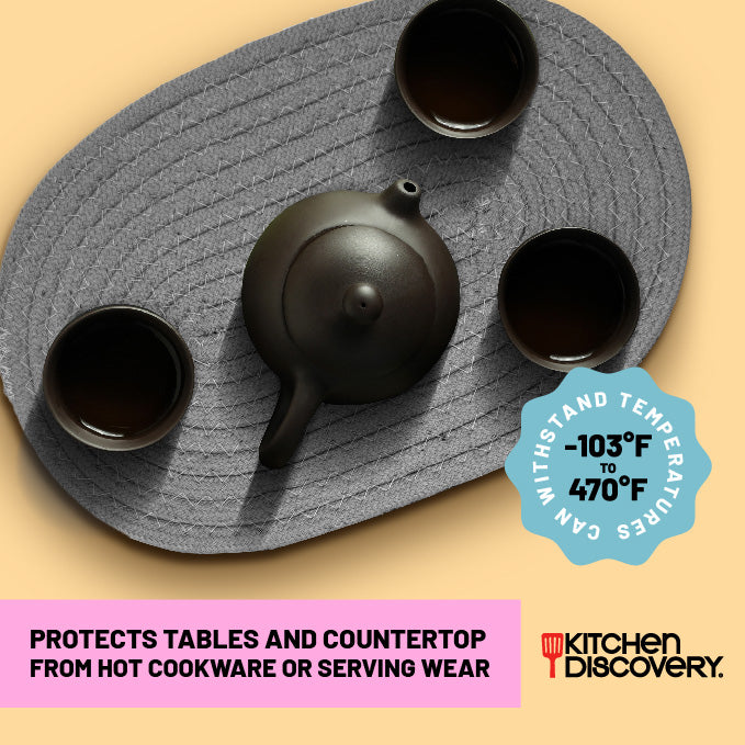 Oval Set 2 - Light Gray  #33317