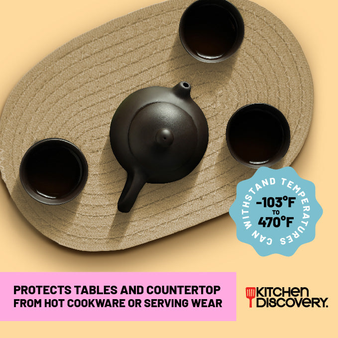 Oval Set 2 - Taupe  #33320