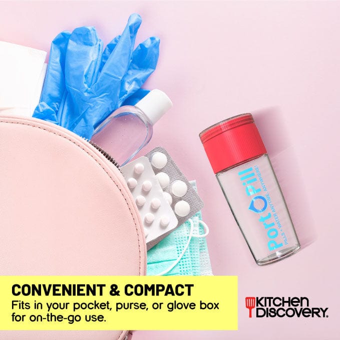 Port O Pill Portable Pill and Water Container  #33033