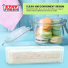 Butter Tray for Refrigerator - Stay Fresh Clear Plastic Box for Butter with lid, Dishwasher Safe, BPA Free. Perfect Butter Dish Container for your Pantry, Counter, or Refrigerator