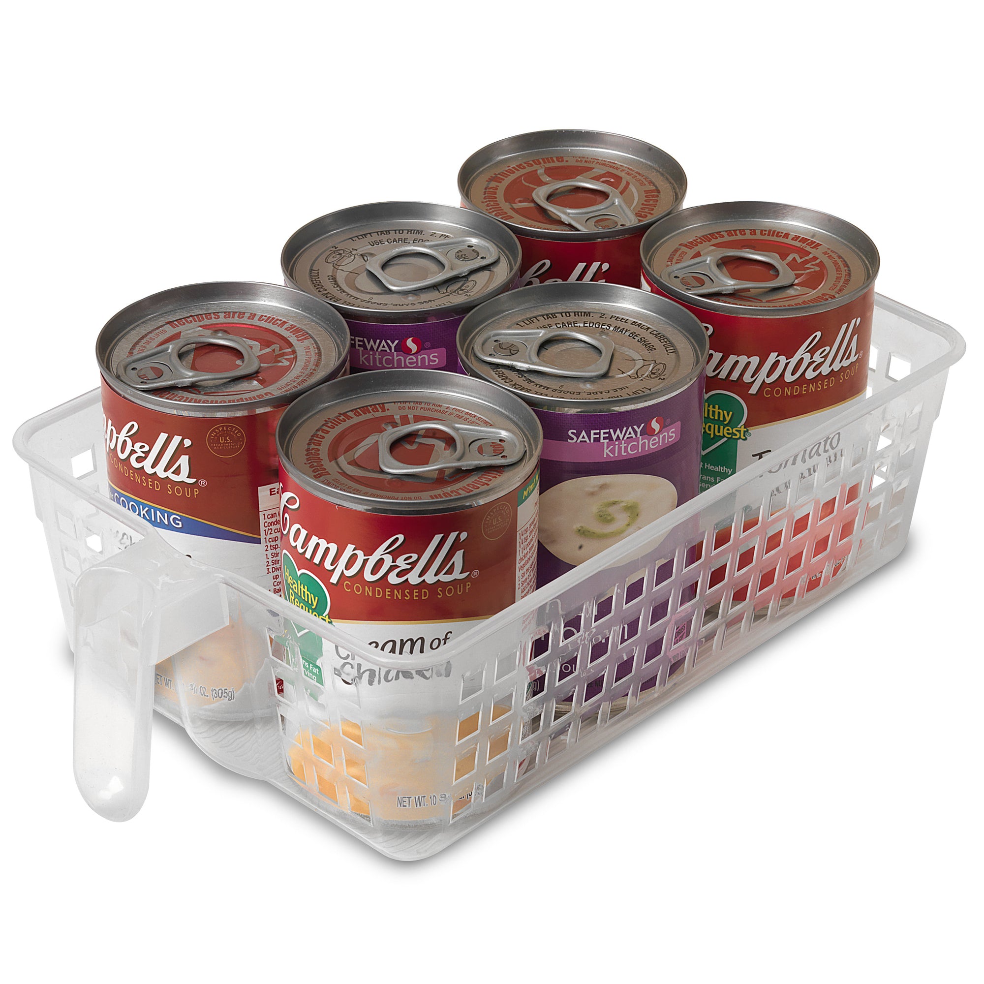 Perfect Pantry Handy Basket (granola bars, soup/veggie cans) -  KitchenDiscovery