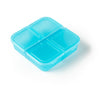 Square Pill Box - Blue