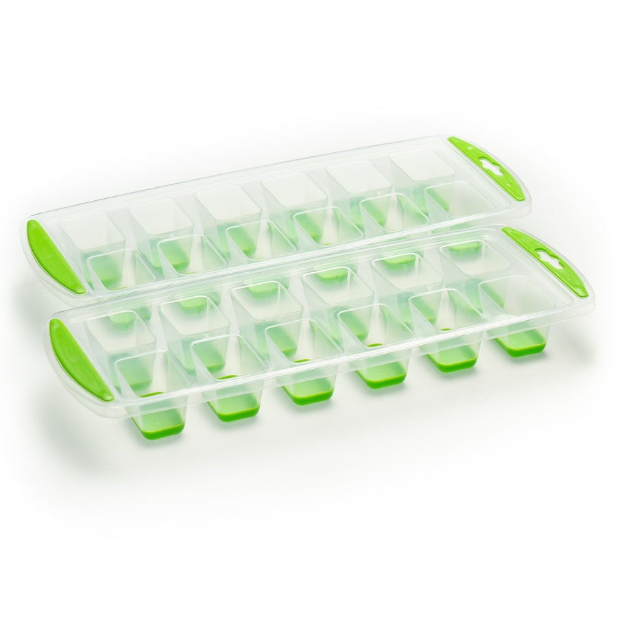 EZ Release Ice Cube Trays - S/2 Green