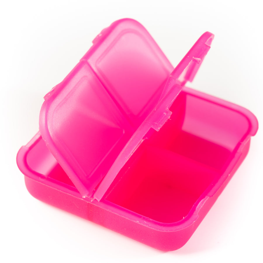 Square Pill Box - Pink